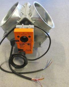 Distributor D150 2-ways w/flap automatic / Y-branch M&M